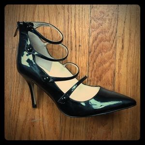 two inch black heels